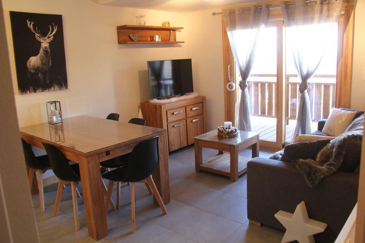 Residence : Le Crystal Chalet เลส์เดอซาลป์ ภายนอก รูปภาพ